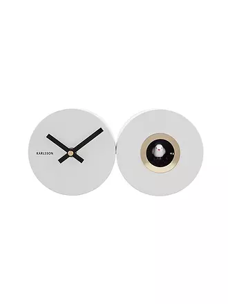 KARLSSON | Wanduhr CUCKOO DUO White | 